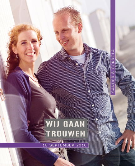 Sander en Corrola gaan trouwen